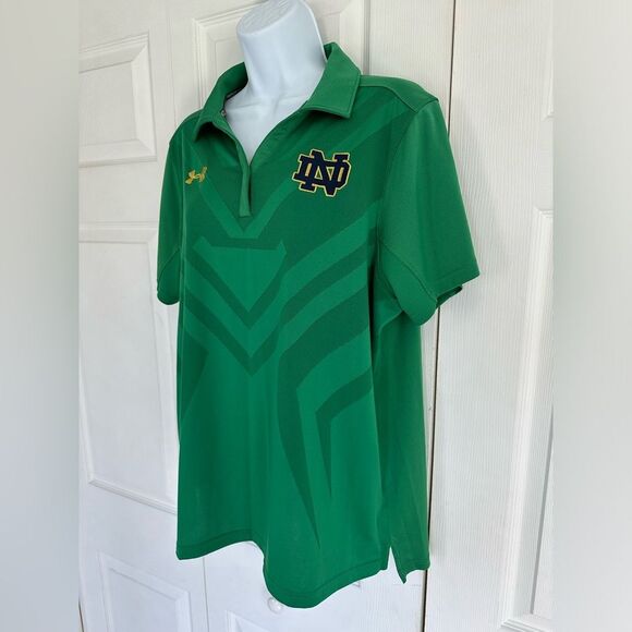 Under Armour Notre Dame Women’s Golf Loose Polo Fighting Irish Athletic XL Women - Picture 4 of 14